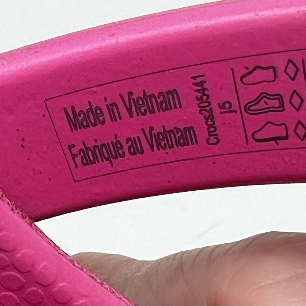 Crocs Pink Glitter Clogs - Picture 9 of 9